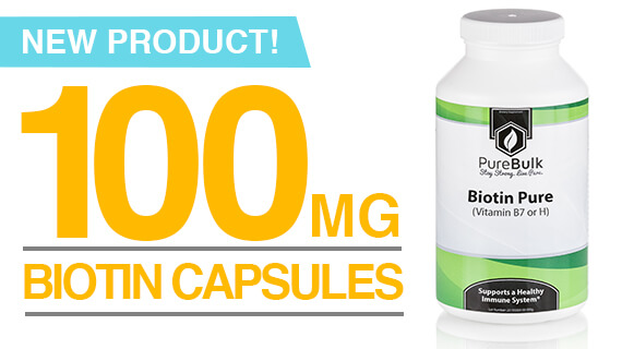 100mg Biotin Capsules